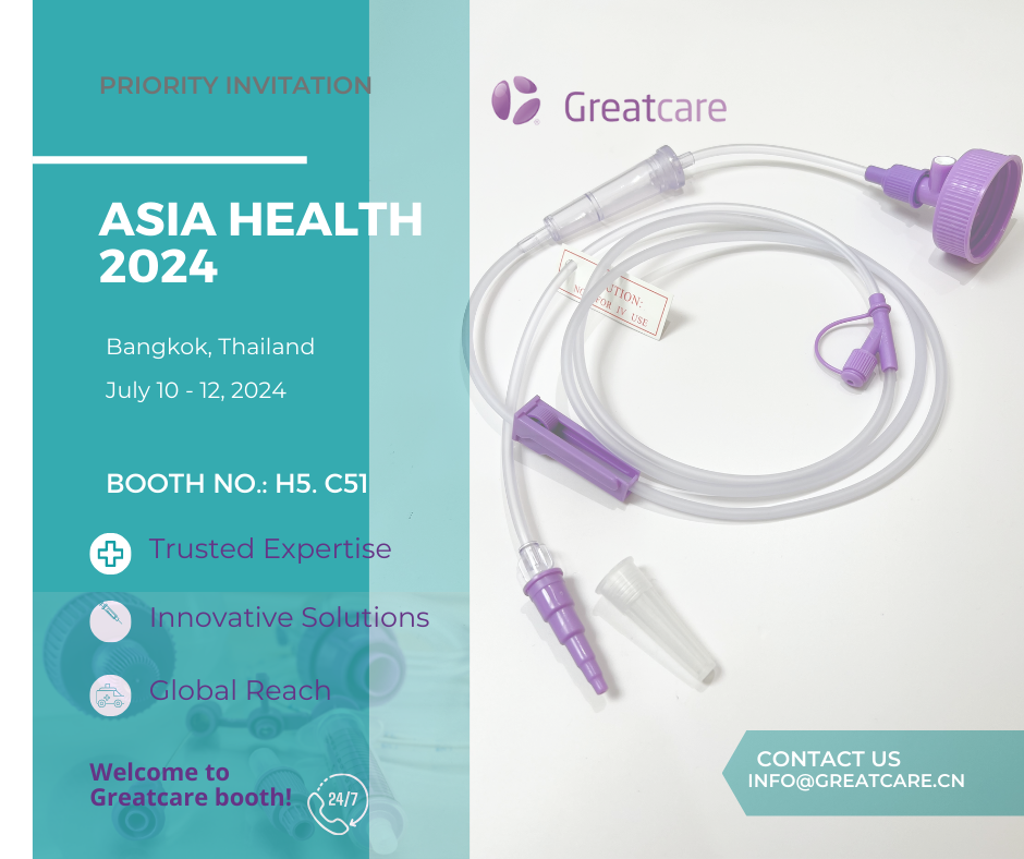 Das Greatcare-Team nimmt an der ASIA HEALTH 2024 teil